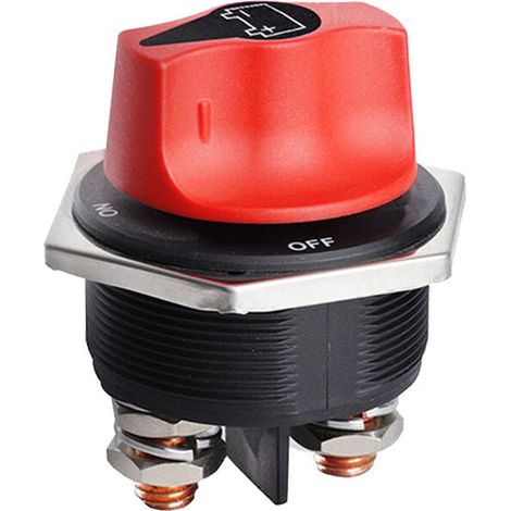 Batterietrennschalter, Autobatterie-trennschalter, Batterietrennschalter, Max. 32 V 300 A Dauerstrom 450 A Innenstrom Batterieschalter Für Boote, Wohnmobile, Yachten, Motorräder Und Fahrzeuge