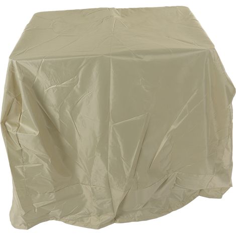 Wasserdichte Mehrzweck-schneefräsenabdeckung, Uv-schutz, Große Staubschutzhülle Für Schneeschaufeln, Tragbare Schneefräsenabdeckung, Beige