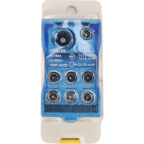 Din-schienen-stromanschlussdose, Elektrischer Klemmenblock, Ac/dc 1000v 160a Verteileranschluss
