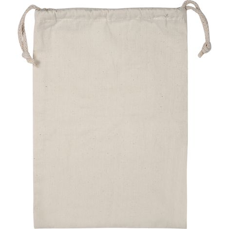 Aufbewahrungsbeutel Aus Baumwolle, Schlichter Wäschebeutel Aus Baumwolle Mit Kordelzug, Ideal Für Reisen Und Zuhause (22 X 28 Cm)