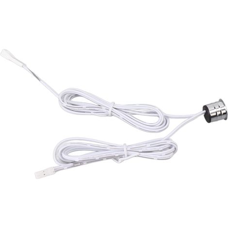 Berührungsschalter, Optimale Wärmeableitung, Gehäuse Aus Aluminiumlegierung, Dc 5–24 V, Integrierte Installation, Hochempfindlicher Blauer Led-berührungsschalter Für Den Eingang