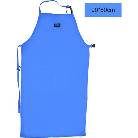 Blaue Cryo-sicherheitsschürze Zum Schutz Vor Kryogenem Stickstoff Bei Sehr Niedrigen Temperaturen (9070 Cm).