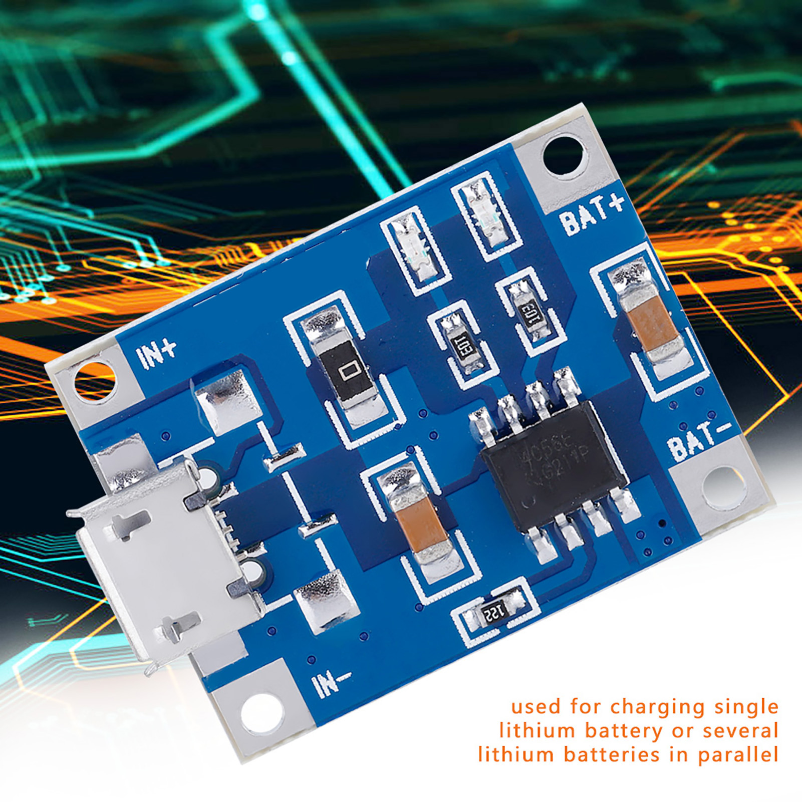 10 Stück Micro-usb 1a Lithium-akku-ladegerät-schutzmodul-ladeplatine