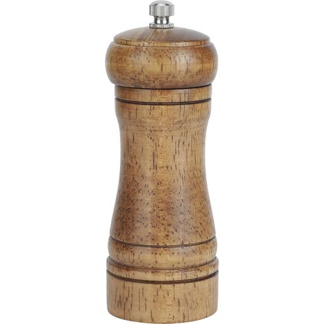 Professionelle Pfeffermühle Aus Eichenholz, Küchenhelfer, Salz- Und Pfeffermühle, 12,7 Cm (5 Zoll) Küchengerät