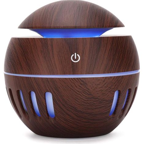 130-ml-usb-diffusor Für Ätherische Öle, Tisch-luftbefeuchter, Ultraschall-aromatherapie-diffusor Mit Farbigen Leds Für Schlafzimmer Und Büro