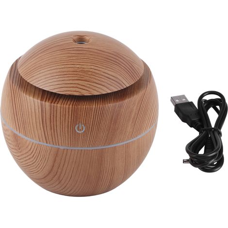 Usb Essential Led Touch Aroma Ultraschall Luftbefeuchter Luft-öl-diffusor Luftreiniger Gelb