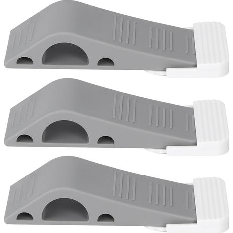 3-teiliger Türstopper, Wandtürblocker, Kindertürschutz, Dekorativer Sicherheits-gummistopper (1)