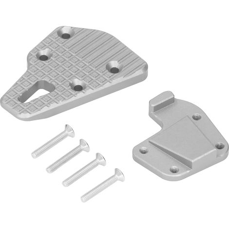 Motorrad-hinterradbremshebel Cnc-gefräste Aluminiumlegierung, Pedalvergrößerungsplatte, Ersatz Für F900r 2019-2021, Silber