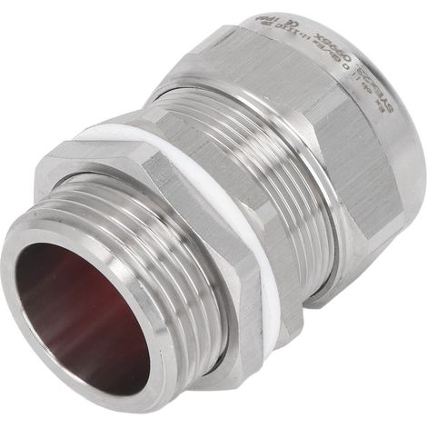 Kabelverschraubung Mit Schutzart Ip66, Wasserdicht, Doppelt Abgedichtet, Aus Edelstahl 304, G1 M32 Npt 1 Zoll Kabelverschraubungsschutz