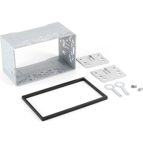 2-din-dvd-player-einbaurahmen-set Mit Zentralbedienung, Universalzubehör