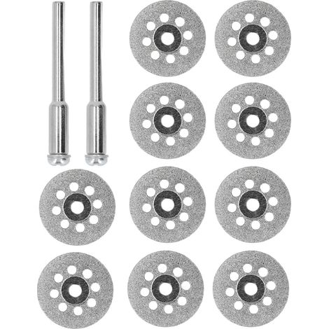 Diamantbeschichtete Trennscheiben Mit Loch, 25-mm-drehspannwerkzeuge, 10 Stück