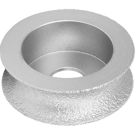 7,3 Cm Gezahnte, Konkave Diamantschleifscheibe Für Keramik, Glas Und Stein, 2,0 Cm