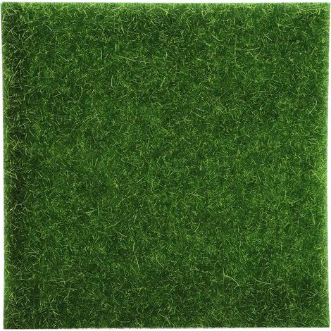 10 Stück Künstliches Gras Aus Chemiefasern, Mini-kunstrasen Imitiert Moos, Gartendekoration, Flechten, Basteltopf, Feen-, Puppenhaus-dekoration, Diy-grünrasen, Mikro-rasenlandschaft