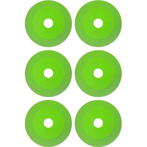 Glastrennscheiben, Diamanttrennscheibe, Kreistrennscheibe, Schleifscheibe Für Keramikfliesen Und Weinflaschen, 6 Stück