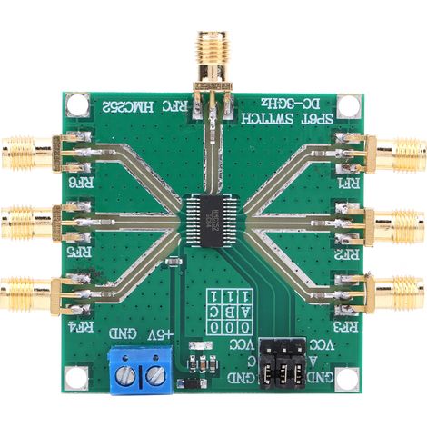 Einpoliges Hf-schaltmodul, 6-strahlige, Nichtreflektierende Elektronische Komponente, Hmc252 Dc3 Ghz