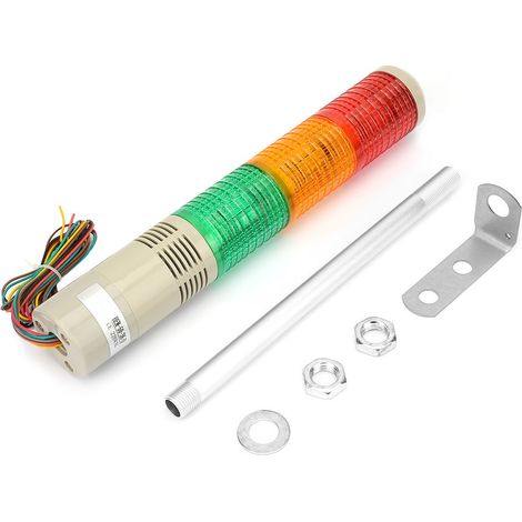 Maschinenwarnleuchte, Robuste Led-leuchtperlen, 220 V Ac, Zur Warnung Vor Werkzeugen Und Mechanischen Geräten