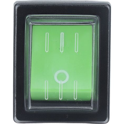 Schnell Reagierender Netzschalter, 4 Pins, Kompakt, Leicht Austauschbar, Langlebig, Praktisch, Grüner Knopf Für Instrumente
