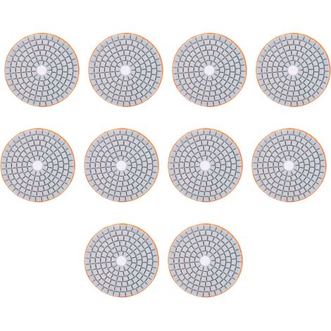 3-zoll-schleifscheibe, 10-teiliges Diamantschleifscheiben-set, Diamantpolierscheiben, 300er-körnung Schleifscheiben Für Marmor, Durchmesser