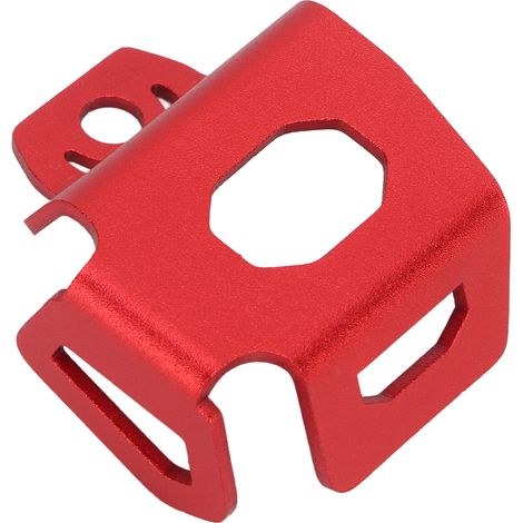 Bremsflüssigkeitsbehälter-schutzabdeckung Aus Aluminiumlegierung Für Motorrad-hinterradbremse, Passend Für Ninja 250, 300, 400 Und 650, Rot