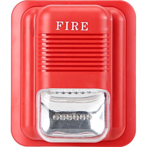 Dc12v/24v Brandschutzalarm Warnsystem Mit Blitzlichtsirene