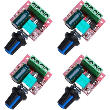 Stück Dc 5v-35v 5a 90w Pw Motor-drehzahlregler, Einstellbarer Steuerschalter Mit Schalter