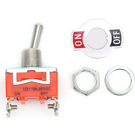 10 Stück E Ten1021 Ac 250 V 15a Mini Ein Aus 2-positionen Kippschalterstift