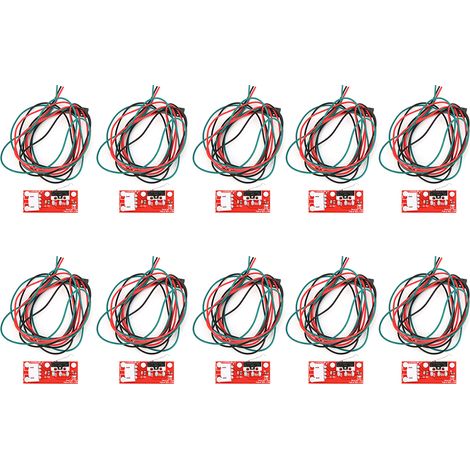 Rolle Mit 10 Sicherheits-mikroschaltern Aus Kunststoff Inklusive Drahtzubehör Für Elektronische Geräte