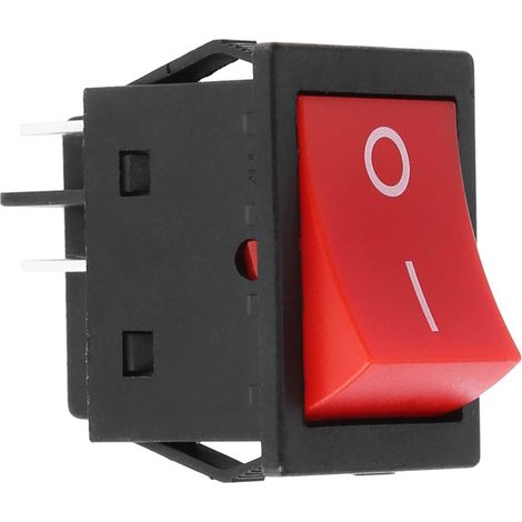 30-a-wippschalter, 4-poliger Quadratischer Ein-/ausschalter, Ip65 Wasserdicht, Für Die Steuerung Elektrischer Geräte, Flammhemmendes Isoliertes Kunststoffgehäuse, Lange Lebensdauer