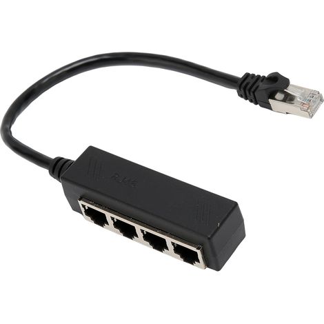 Rj45-ethernet-splitterkabel, 1-zu-4-ethernet-kabel-splitteradapter, Abs-pcb-rj45-splitter Für Laptops