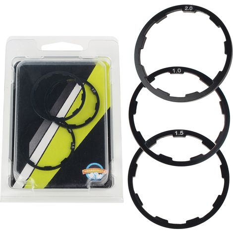Distanzring Für Fahrrad-schwungradnaben, 3-teilig, 1 Mm + 1,5 Mm + 2 Mm, Kurbelgarniturhalterung, Achsdichtung