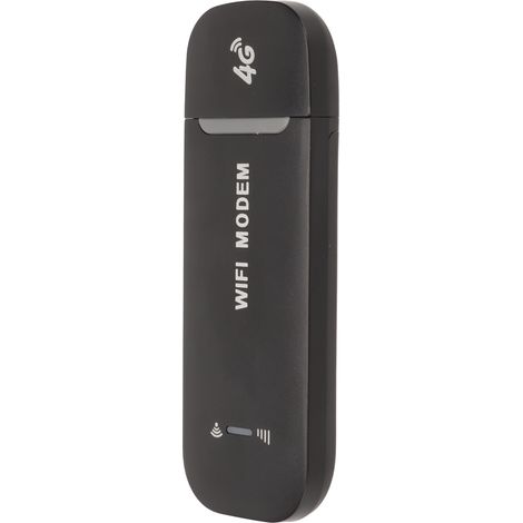 Schwarzer 4g-wlan-router Für Bis Zu 10 Nutzer, Einfache Und Stabile Verbindung, Usb-anschluss Und -nutzung, 4g-lte-router Für Hotspot, Sim-karte, Smartphone Und Pc