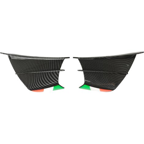 Zweiteilige Seitenverkleidung Für Motorräder, Passend Für Ninja 400, 250, Z900 Und Z1000, Glänzende Carbonfaser-optik