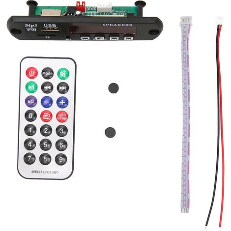 Bluetooth-mp3-dekodierungskarte Mit Fernbedienung, Freisprech-lautstärkeregelungsmodul Für Mp3-player