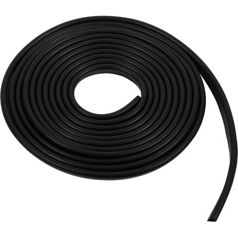 300 Cm Schwarze Autotür-zierleiste, Kratzschutz, Kantenschutz, Gummistreifen
