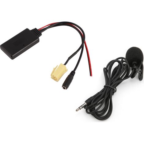 Bluetooth 5.0 Aux-kabeladapter Mit Freisprechmikrofon Als Ersatz Für Fiat 500/grande Punto/qubo/fiorino