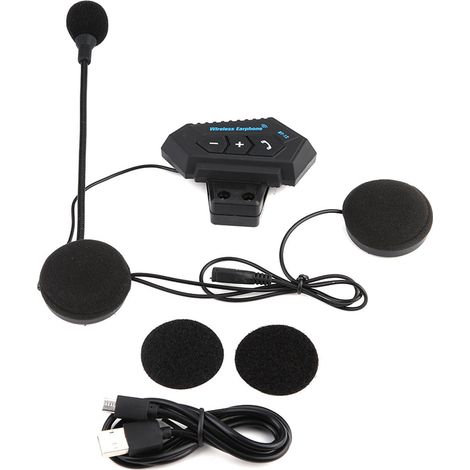 Paar Motorradhelm-bluetooth-headset-lautsprecher Mit Unterstützung Für Freisprechanrufe