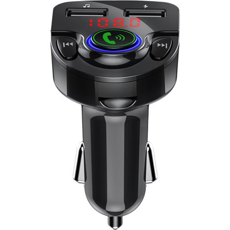 G32 12-24v Bluetooth Fm Speicherkarten-freisprecheinrichtung Mp3-player A2dp Autozubehör Schwarz