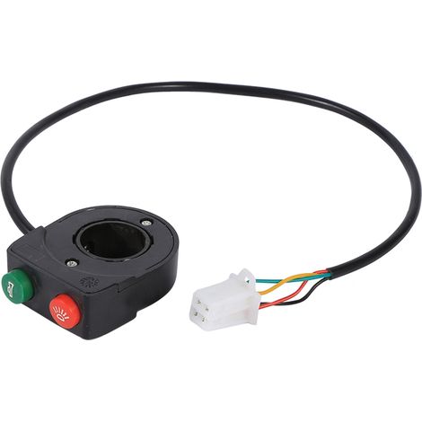 12v Hupe Scheinwerfer Schwarzer Ein/aus-schalter Lenkerschalter Für Motorrad Roller