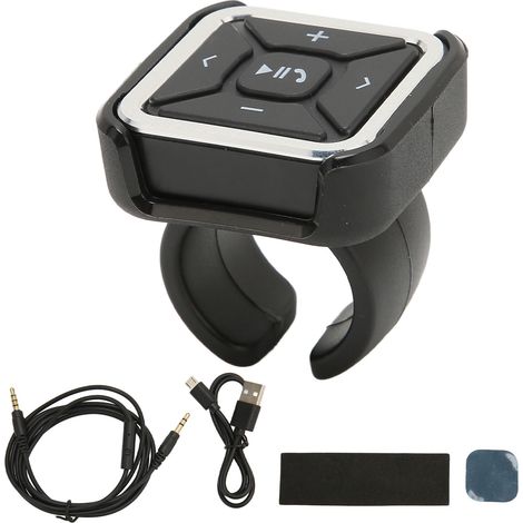 Bluetooth-funk-soundadapter, Multimedia-taste, Schalter, Lenkradfernbedienungsempfänger Für Fahrrad, Motorrad, Auto