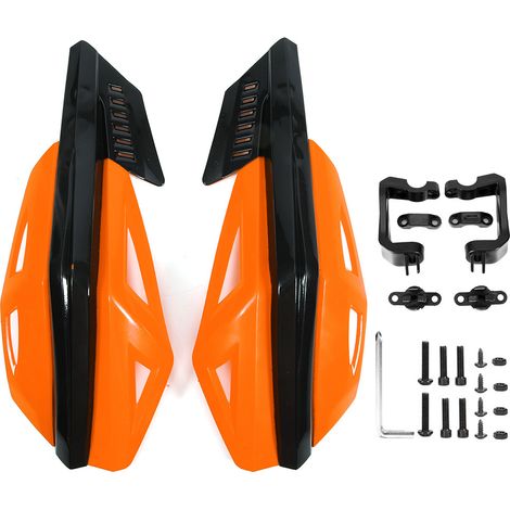 Motorrad-handschützer, 7/8 Zoll, 22 Mm, Abs, Sturzfest, Universeller Schutz Für E-bikes Und Roller, Claybank