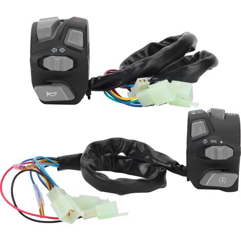 Motorrad-lenkerschalter, 22 Mm, Wasserdicht, Universell, Für Blinker, Weißes Licht