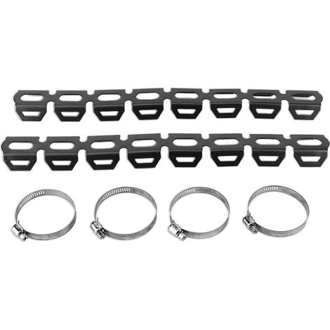 Hitzeschutzabdeckung Für Auspuffschalldämpfer, Passend Für R1200gs F800gs F700gs F650gs (schwarz)
