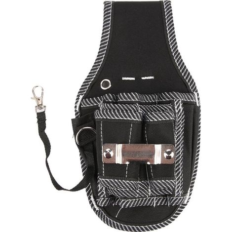 Werkzeuggürteltasche, Leichte Schwarze 600d-tasche Für Maschinen, Industrie Und Bau-/industrieanwendungen.
