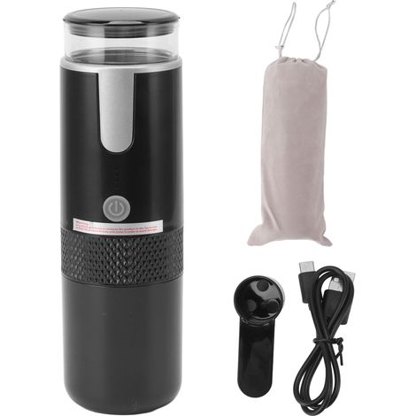 Tragbare Kaffeemaschine, Kompatibel Mit K-cup-kapseln Und Gemahlenem Kaffee, Manuell Bedienbar, Für Camping Und Wandern