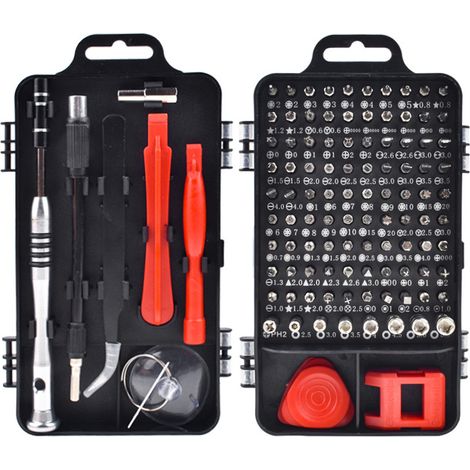110-in-1 Handy-reparaturset Mit Drehmechanismus, Multifunktionales Magnetset Für Uhren Und Laptops