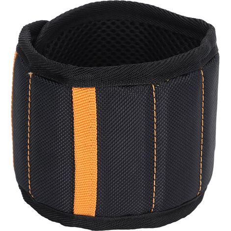 Magnetarmband Aus Oxford-gewebe, 5 Fächer, Doppeltaschen, Leichtes Werkzeug Für Die Holzbearbeitung Und Dekoration