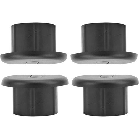 4-teiliges Kabeltüllen-set, Kabelschutzhüllen Für Ersatz-ethernet-adapter, Rechteckig, Satellite V2, Schwarz