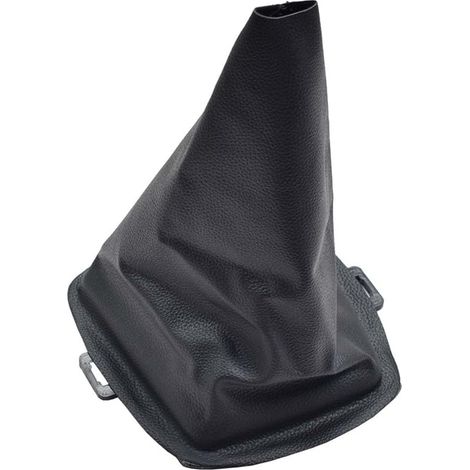 Schwarzer Schalthebelsack Aus Kunstleder - Spezielles Zubehör Für Ford Fiesta 2008-2012