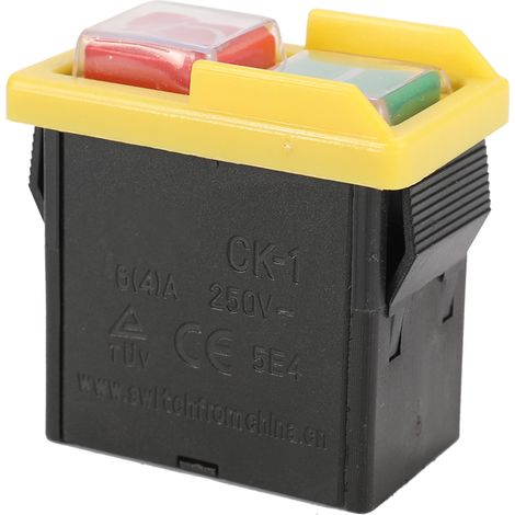 Universeller Sicherheitsschalter 250 V Ck1/250 V Not-aus S-safe Abschaltautomatik Wasserdichter Und Staubdichter Elektromagnetischer Schalter Für Schleifmaschinen