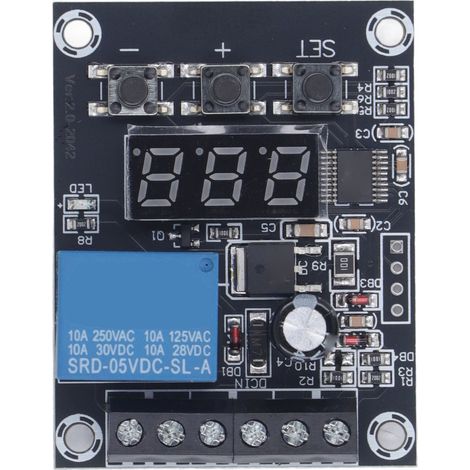 Ein-/ausschalt-spannungsrelaismodul, Obere/untere Grenzwerterkennung, Überlastschutz, Batterielade- Und Entladesynchronisation, 12 V
